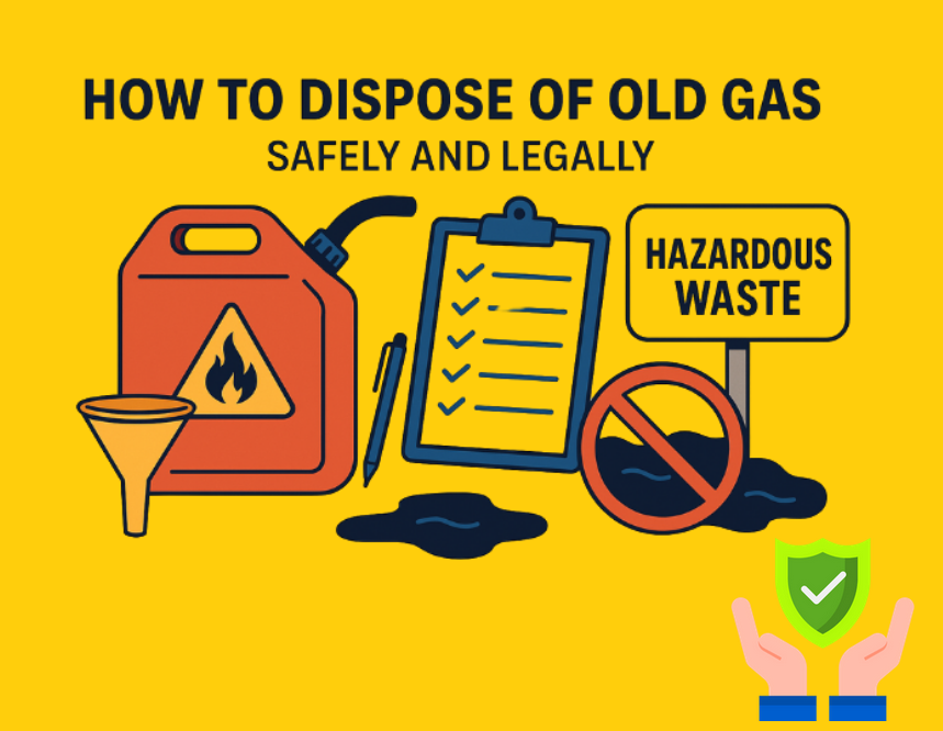 How to Dispose of Old Gas