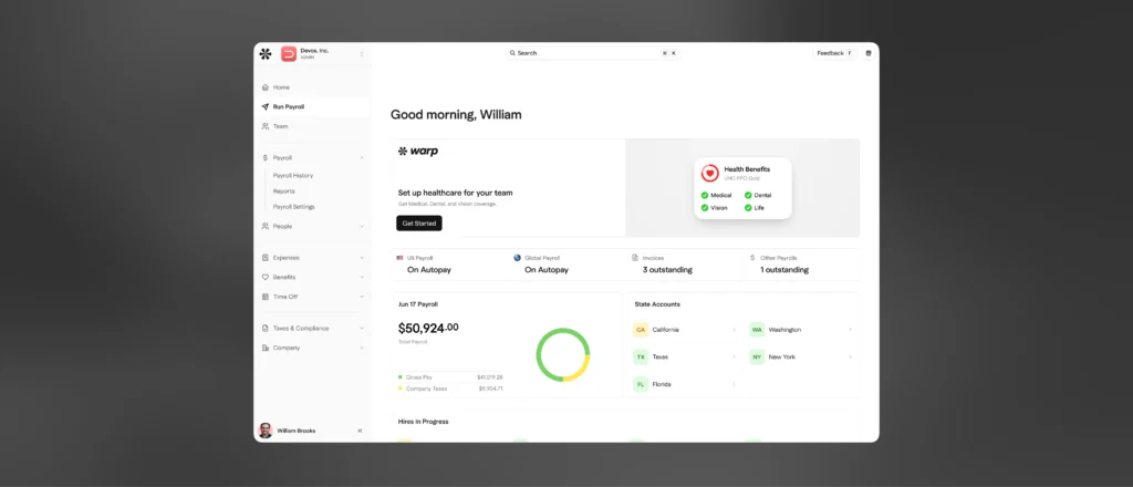 Warp vs. Deel: The Better Payroll Solution for Modern Startups